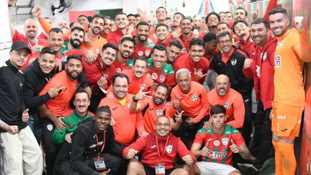Portuguesa garantiu a vaga na segunda fase da Série D 2025 (Foto: Reprodução)