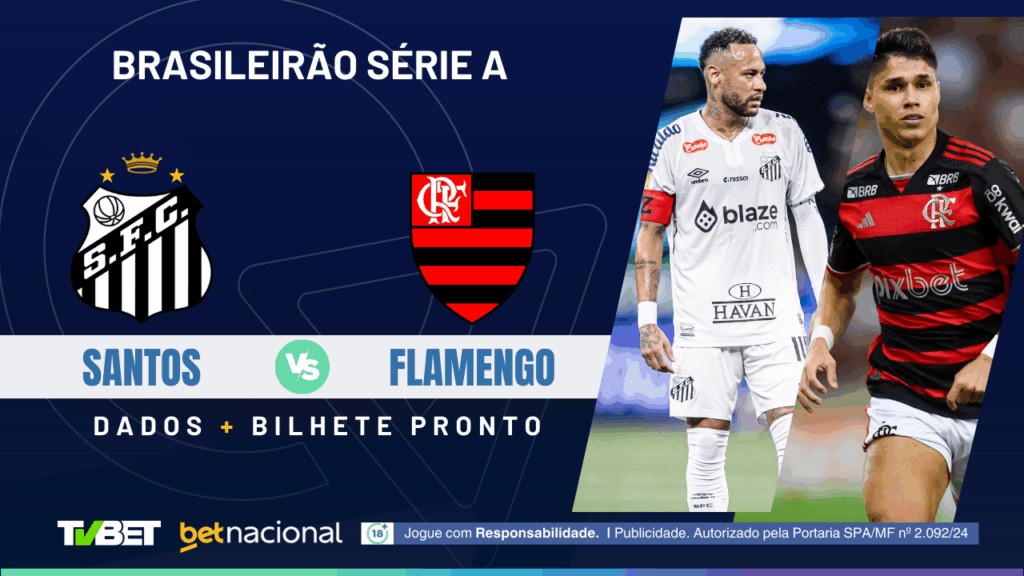 Santos x Flamengo - Série A 2025