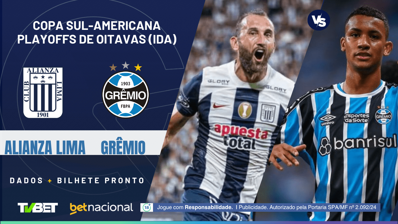 Alianza Lima x Grêmio: tempo real, onde assistir, horário, escalações e ...