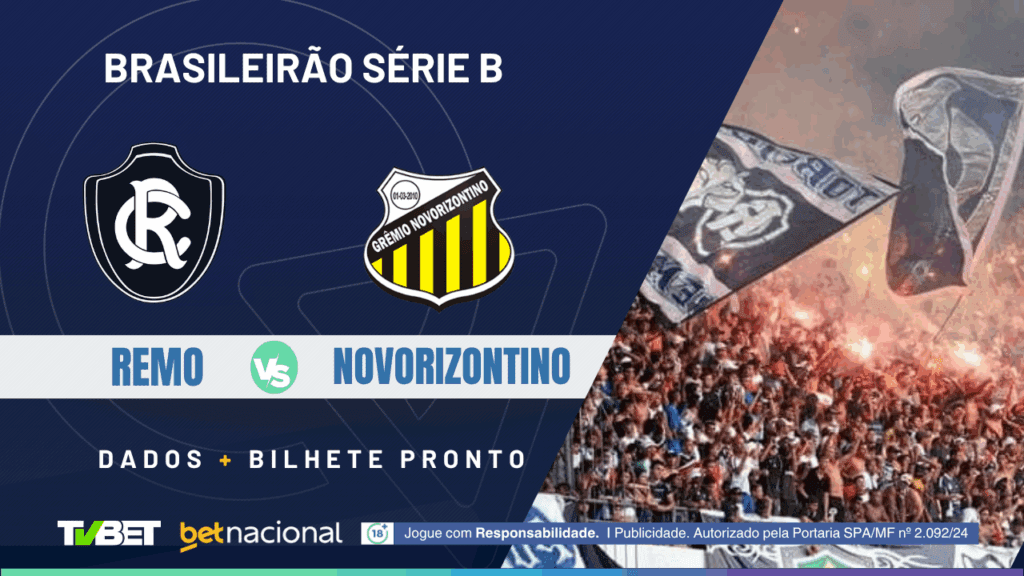 Remo x Novorizontino (Série B).