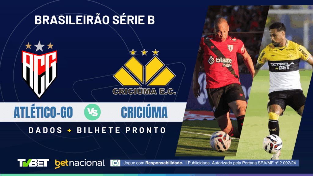 Atlético-GO x Criciúma - Série B 2025