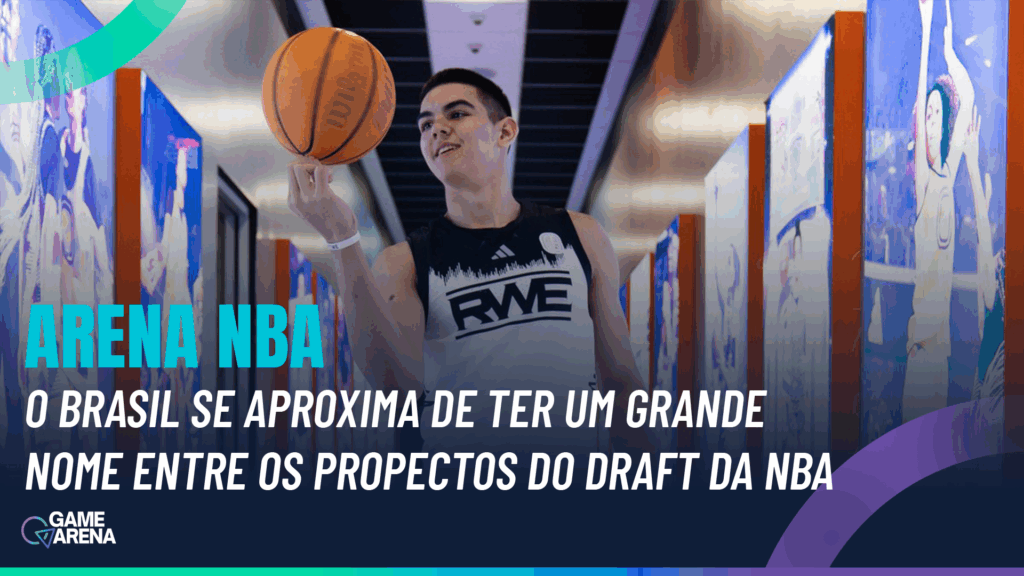 O Arena NBA apresenta a nova promessa do basquete brasileiro.