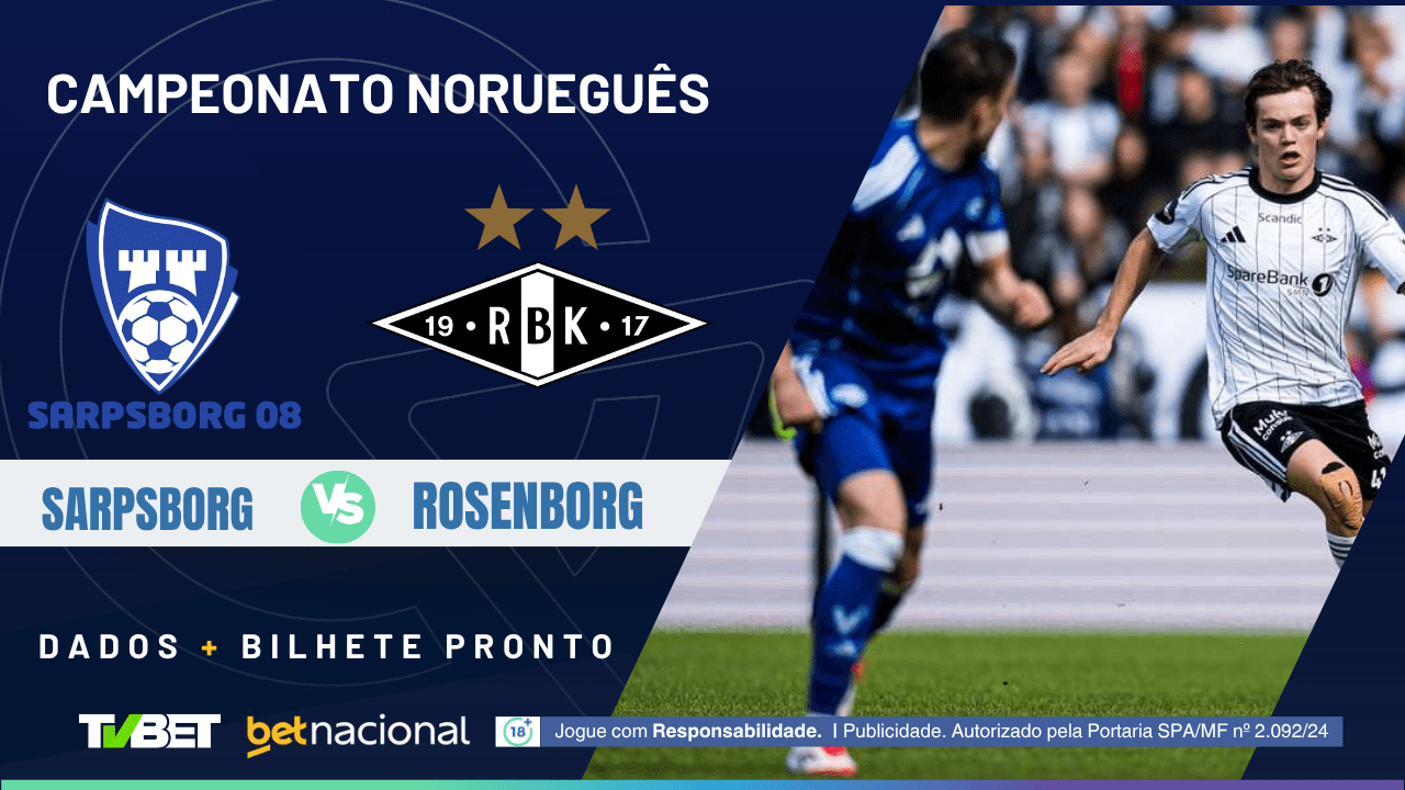 Sarpsborg 08 x Rosenborg: tempo real, onde assistir, horário ...