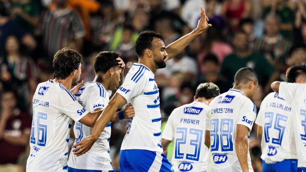 O time cruzeirense vai terminar a rodada na ponta da tabela do Brasileirão. Foto: Rodrigo Ferreira /Cruzeiro