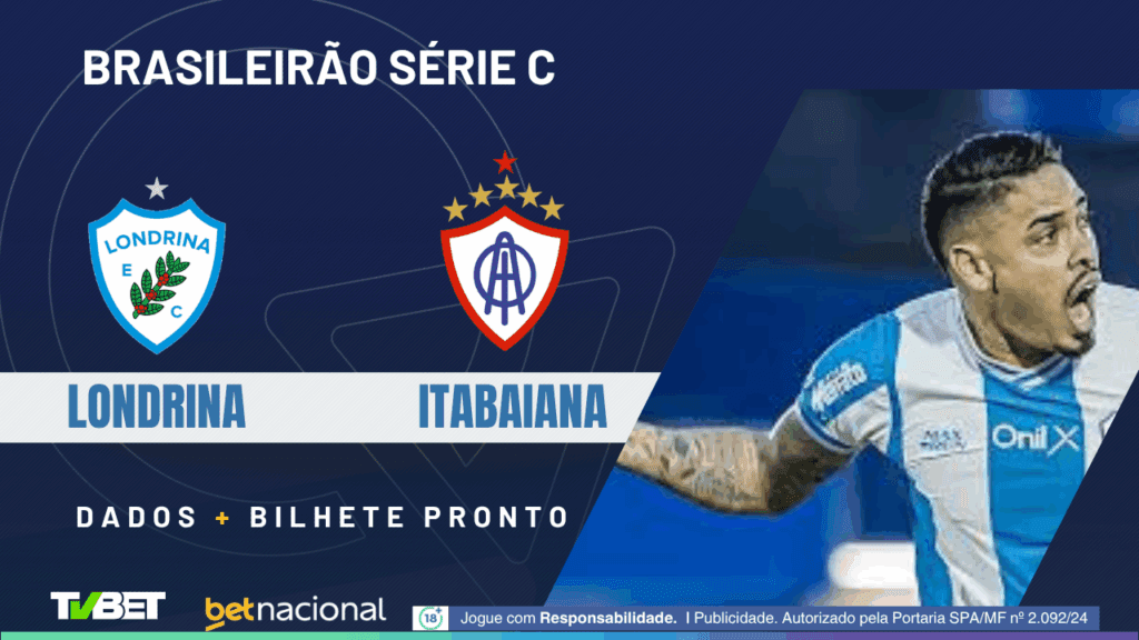 Londrina x Itabaiana (Série C).