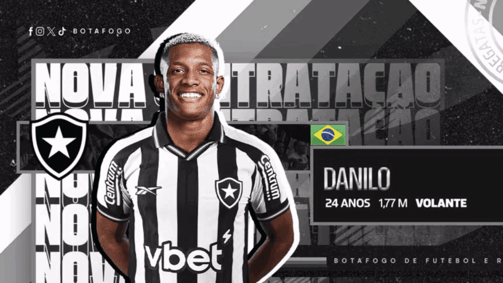 Danilo é oficializado pelo Botafogo