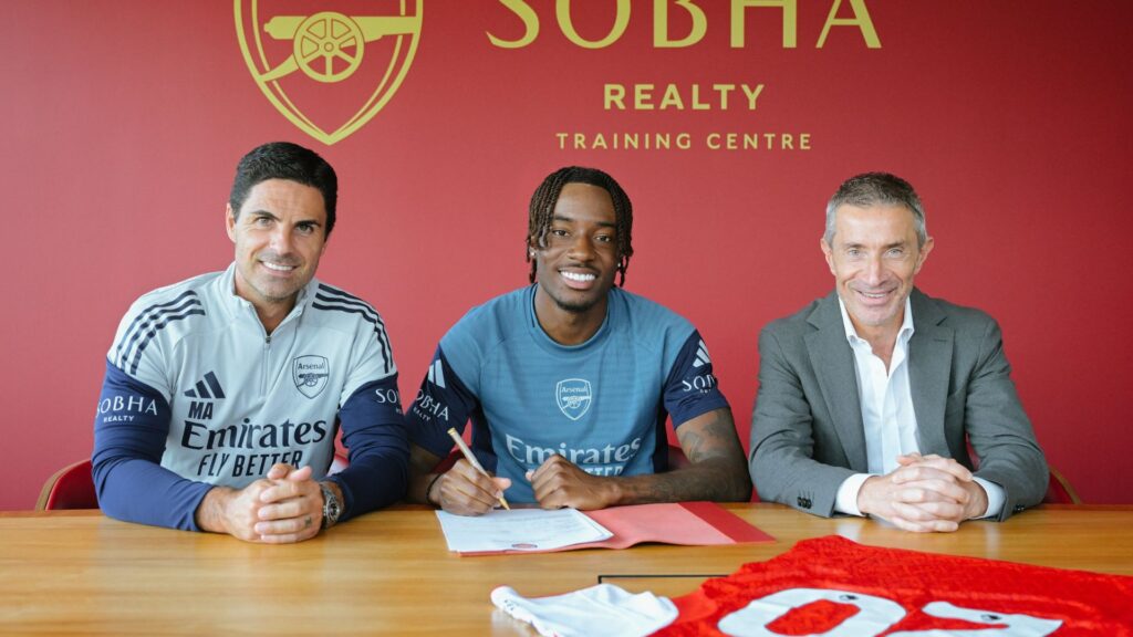 Madueke é o novo reforço do Arsenal.