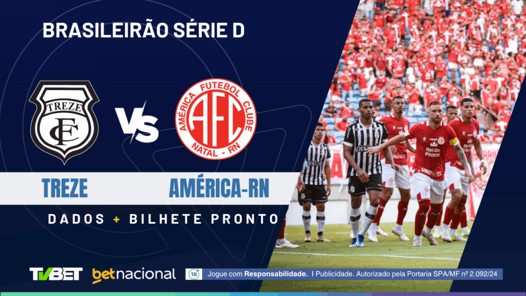 Treze x América-RN - Série D 2025