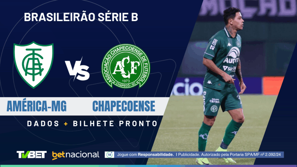 América-MG x Chapecoense - Série B 2025