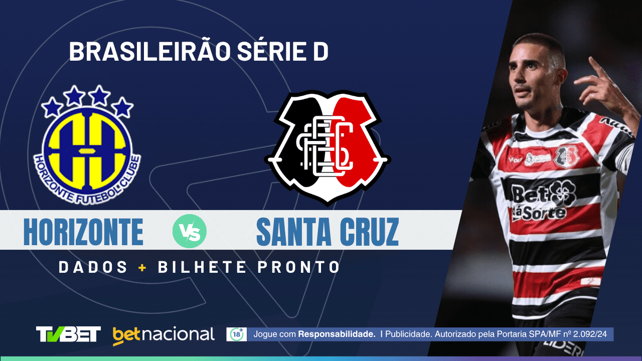 Horizonte x Santa Cruz: tempo real, onde assistir, horário, escalações ...