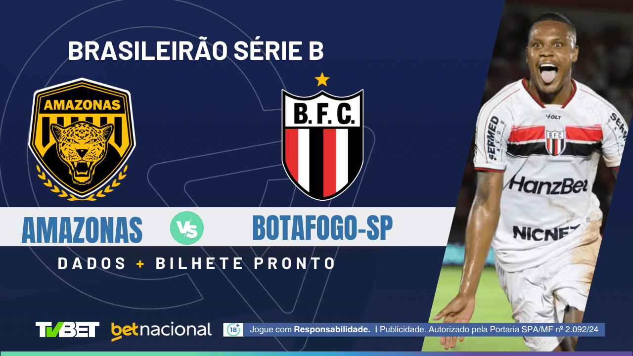 Amazonas x Botafogo-SP: tempo real, onde assistir, horário, escalações ...