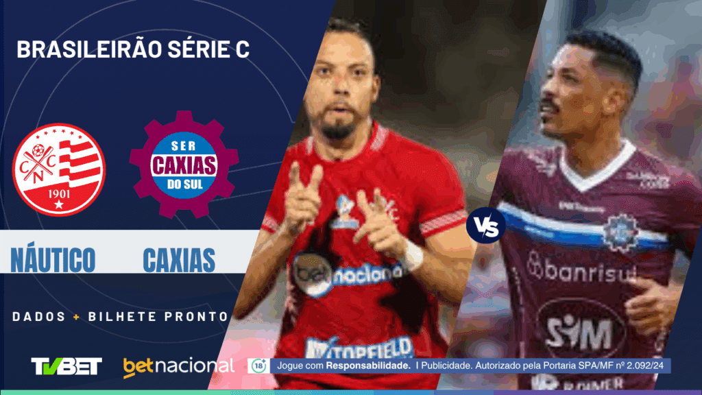 Náutico x Caxias (Série C).
