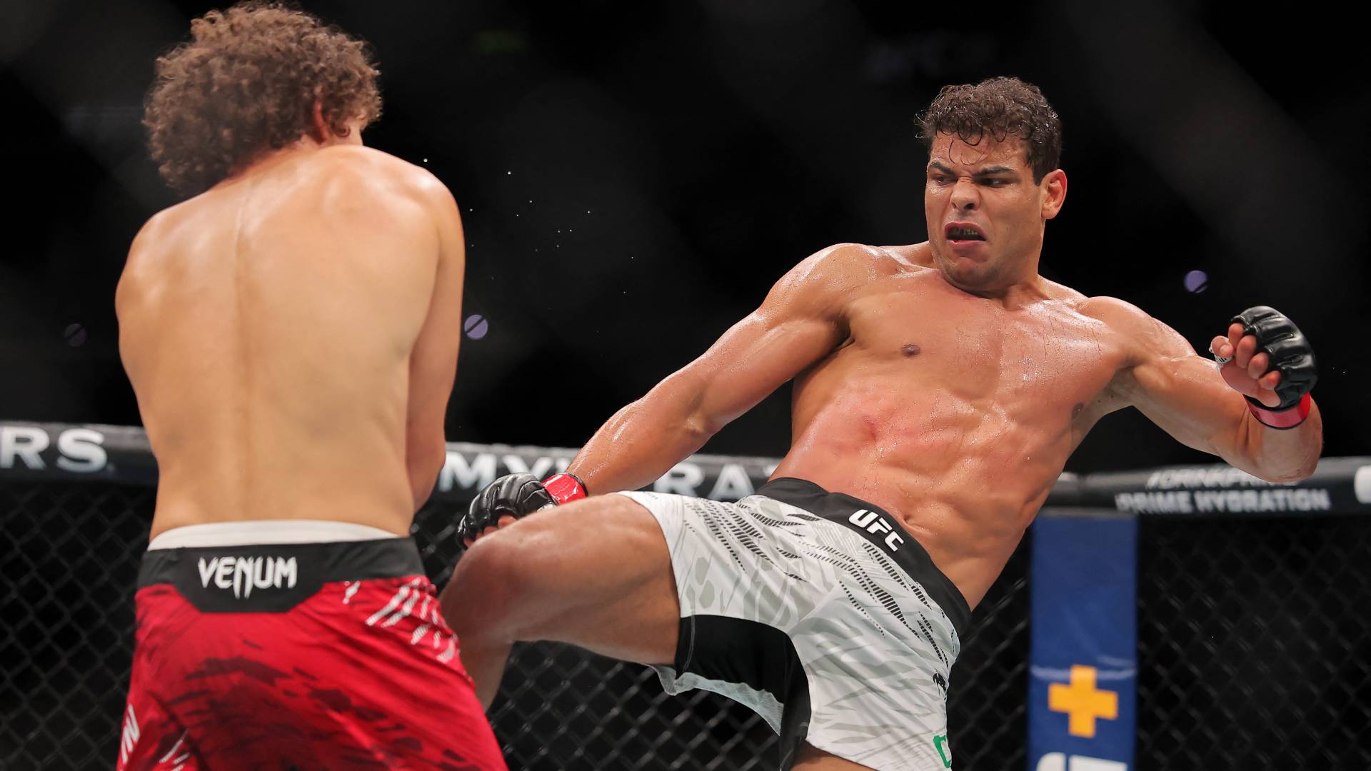 Borrachinha voltou a vencer no UFC na luta do UFC 318. Foto: Jonathan Bachman / GETTY IMAGES NORTH AMERICA / Getty Images via AFP