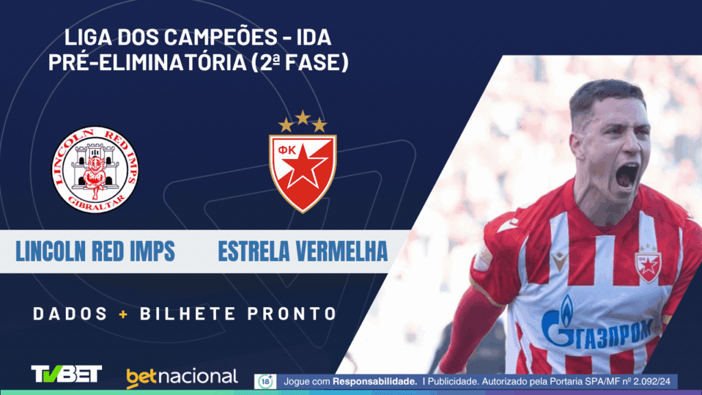 Lincoln Red Imps x Estrela Vermelha (Champions).