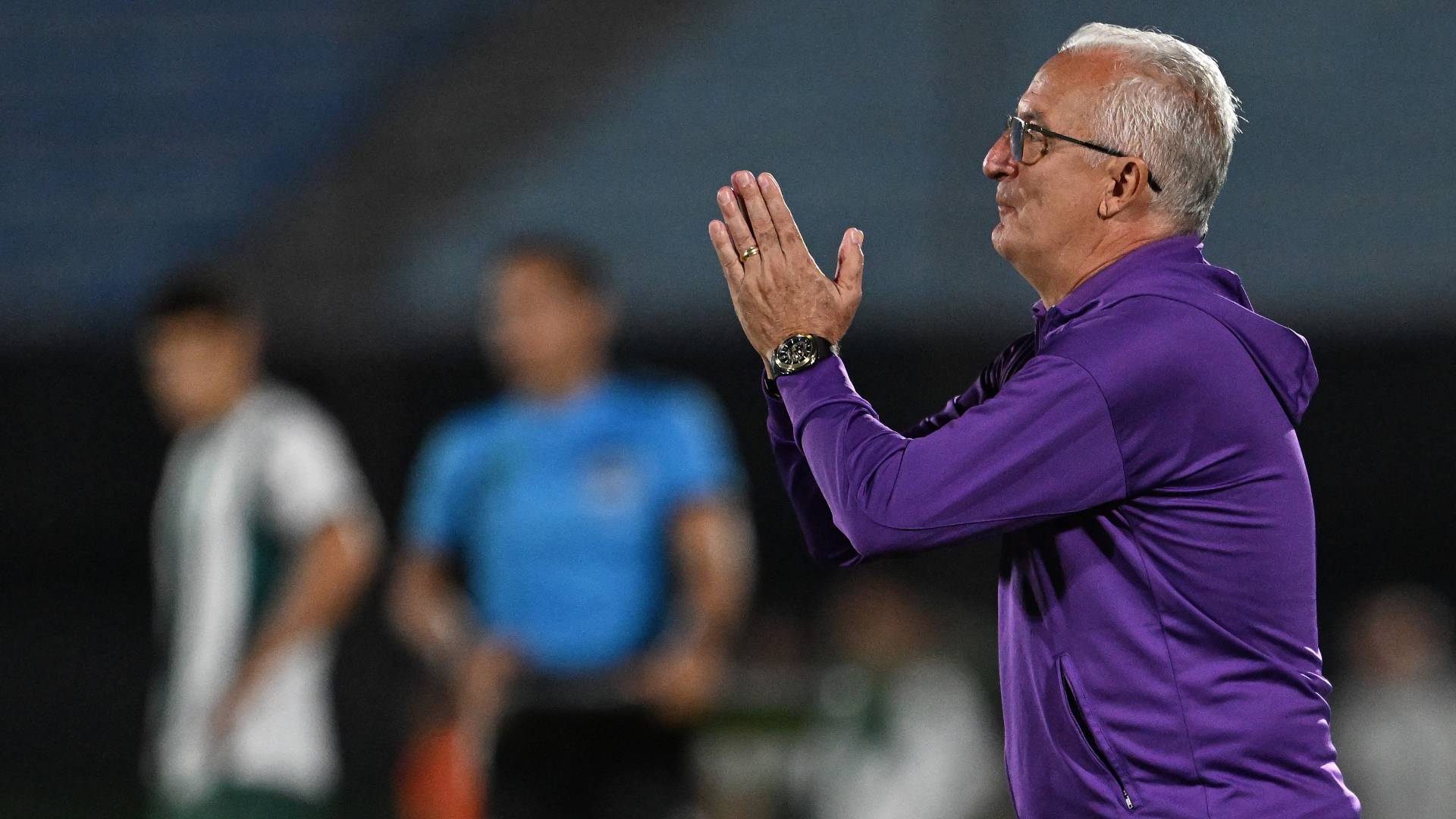 Dorival Junior segue no comando do Corinthians. Foto: Eitan ABRAMOVICH / AFP