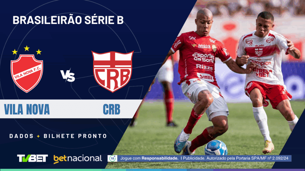 Vila Nova x CRB (série B).
