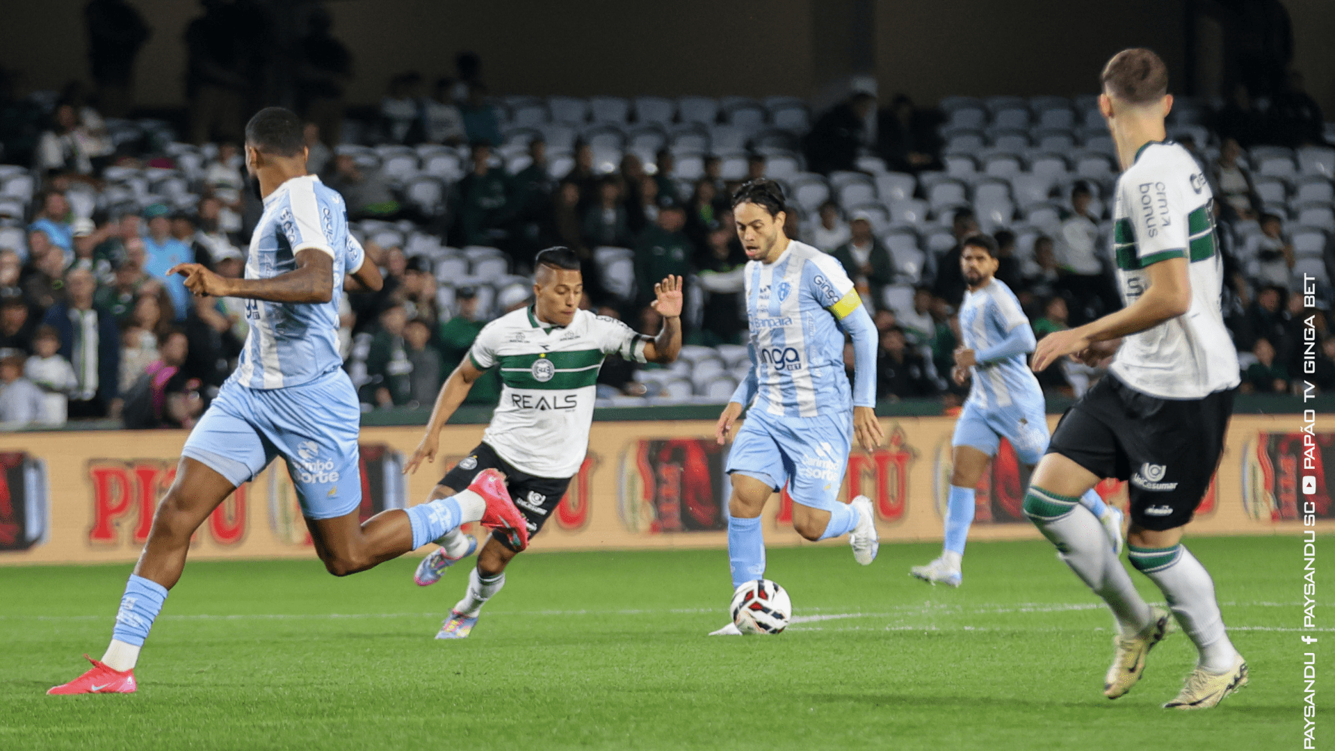 Paysandu venceu Coritiba de virada e deixou o Z-4 da Série B