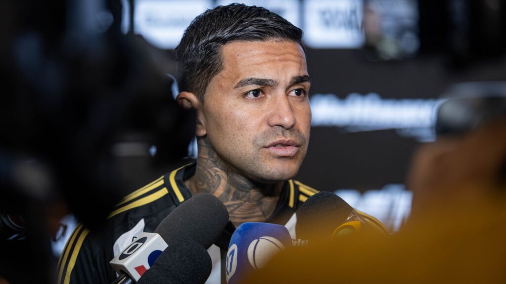 Dudu, atacante do Atlético-MG (Foto: Pedro Souza/CAM)