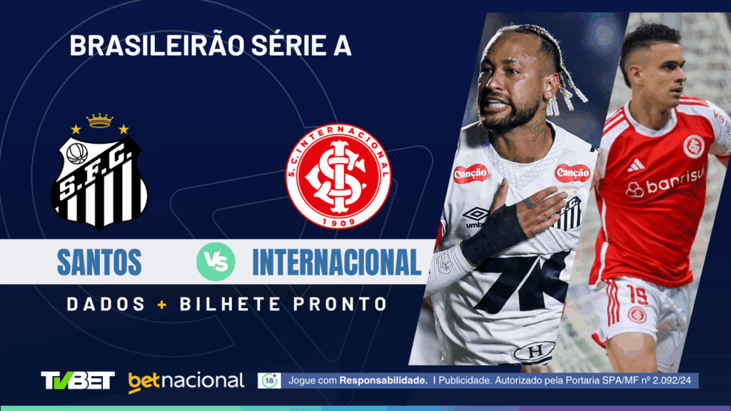 Santos x Internacional - Série A 2025