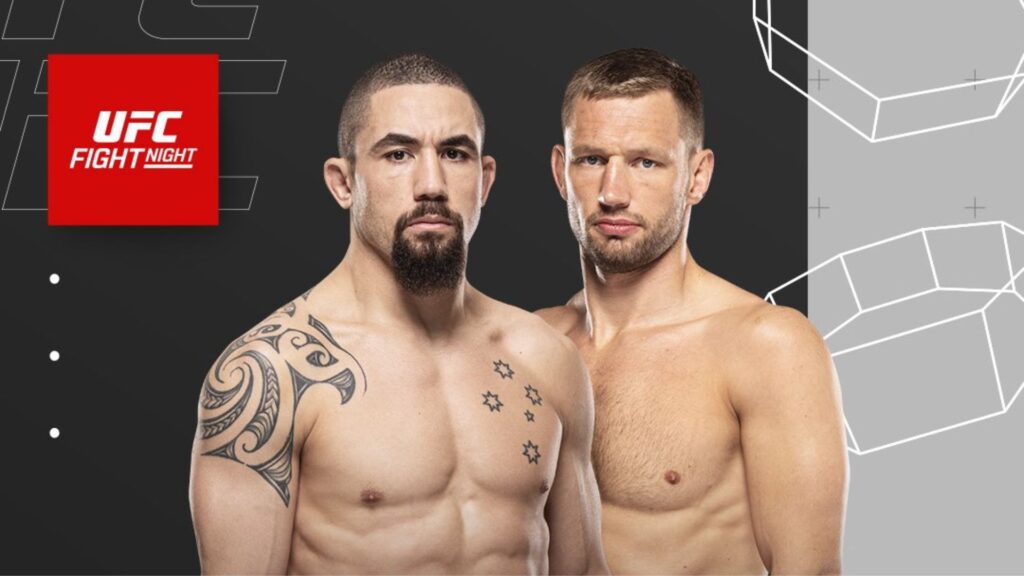 Robert Whittaker e Reinier de Ridder fazem luta principal no UFC Abu Dhabi (Foto: Divulgação)