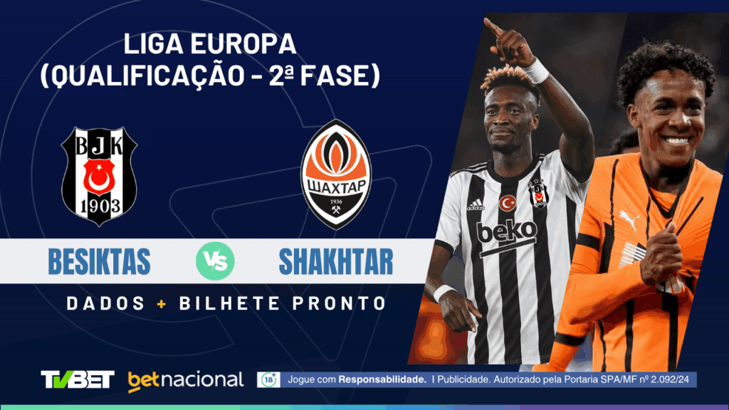 Besiktas x Shakhtar - UEL 2025/26