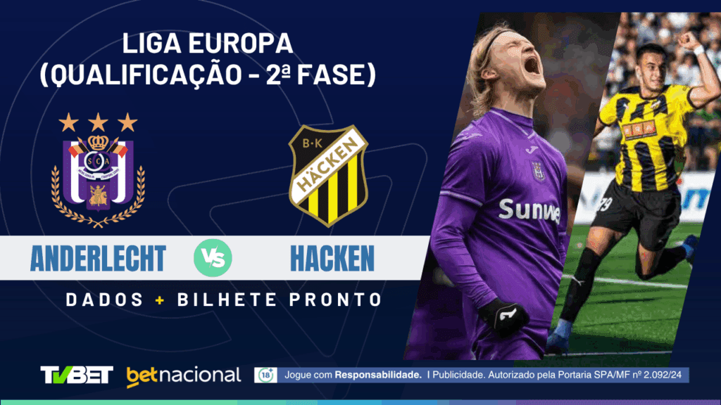 Anderlecht x Hacken - UEL 2025/26