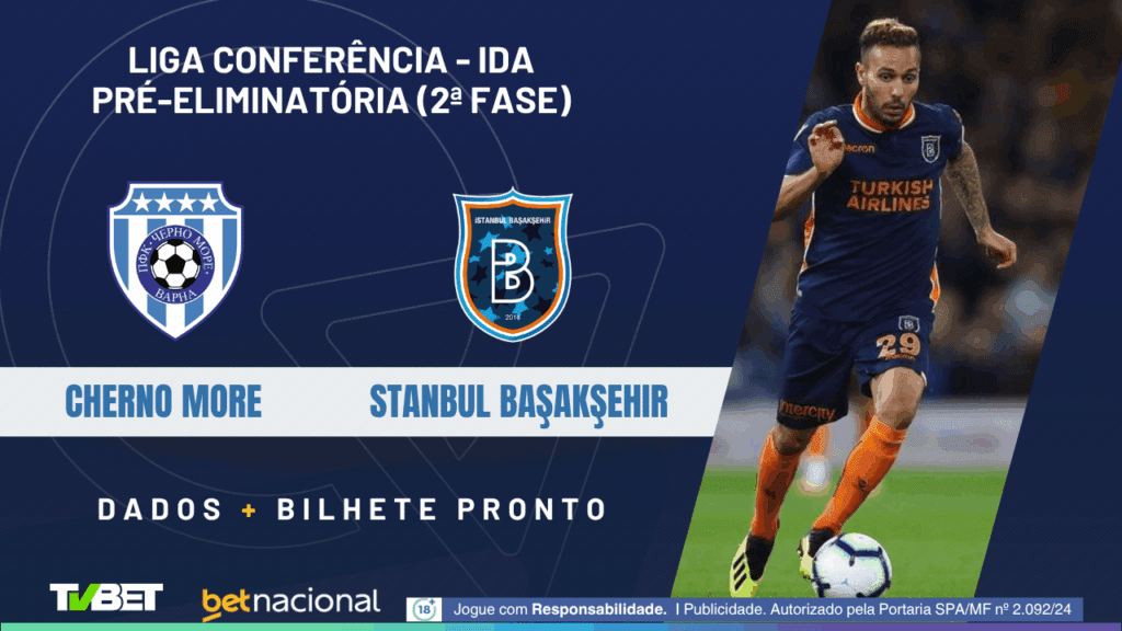 Cherno More x Istanbul Başakşehir (Liga Conferência)