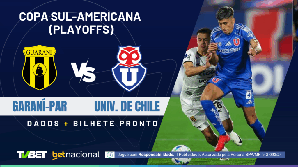 Guaraní x Univ. de Chile - Sula 2025