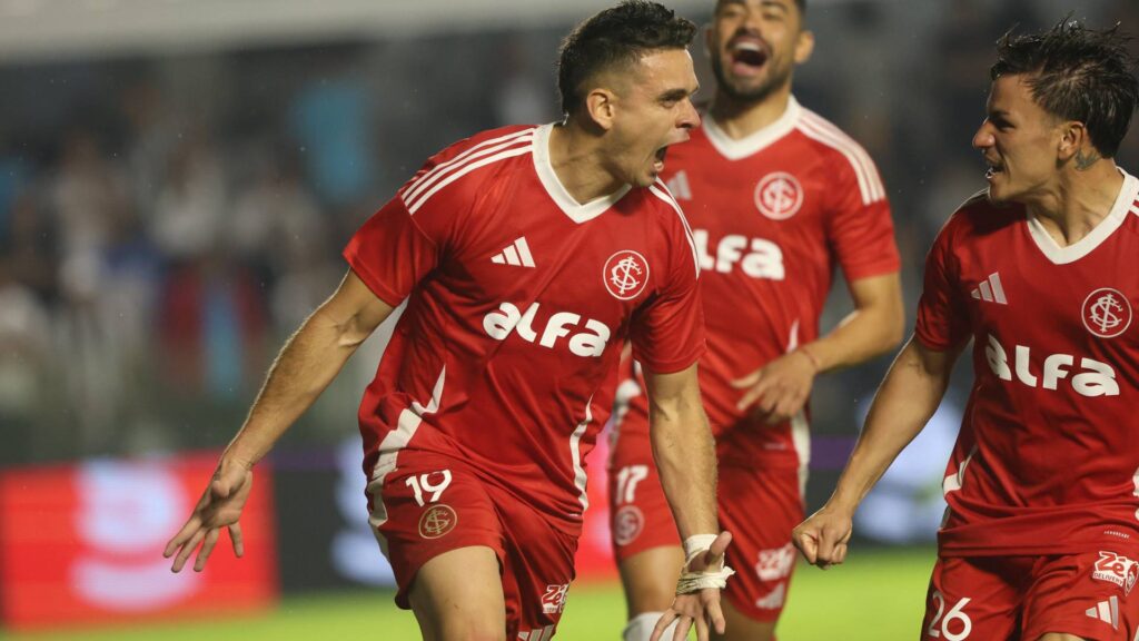 Borré marcou o segundo gol do jogo. Foto: Ricardo Duarte/Internacional