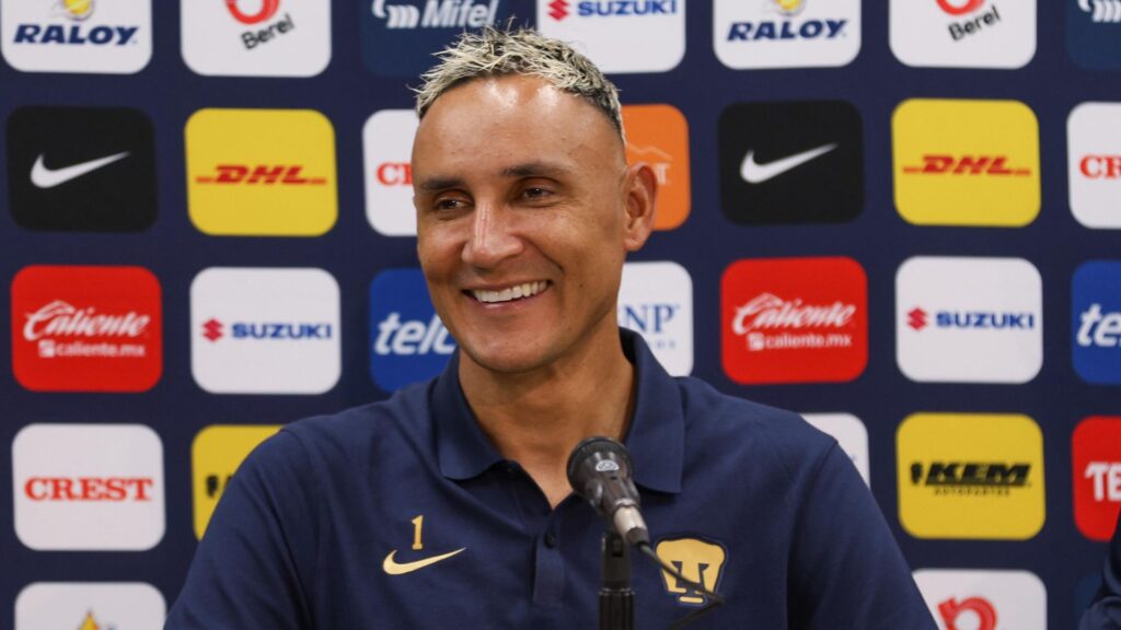 Keylor Navas é o novo goleiro do Pumas.