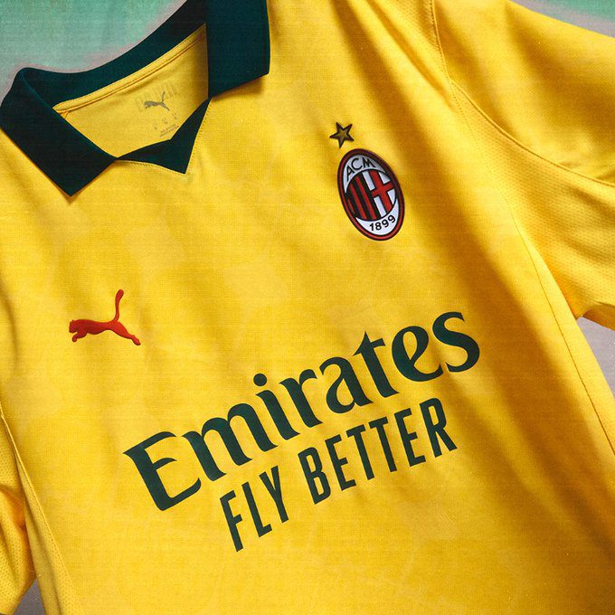 Nova camisa do Milan homenageará o Brasil na temporada 2025/26