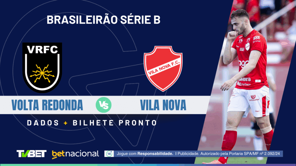 Volta Redonda x Vila Nova - Série B 2025