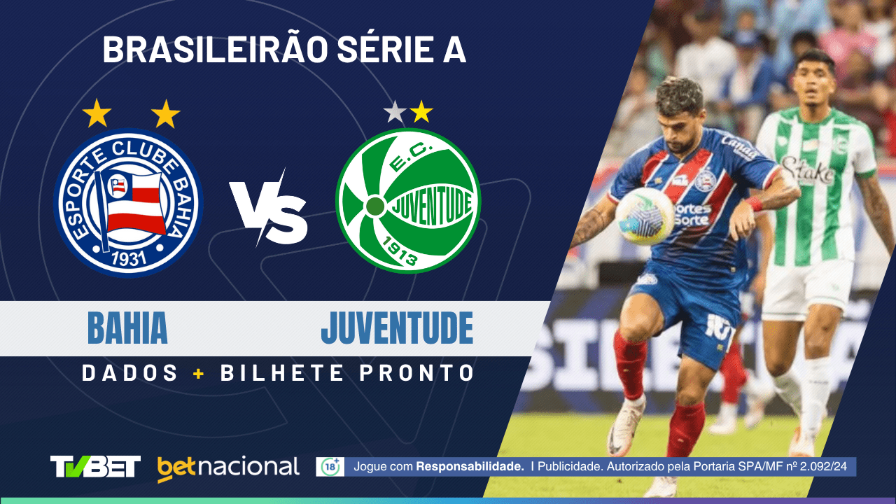 Bahia x Juventude: onde assistir, tempo real, horário, escalações e ...