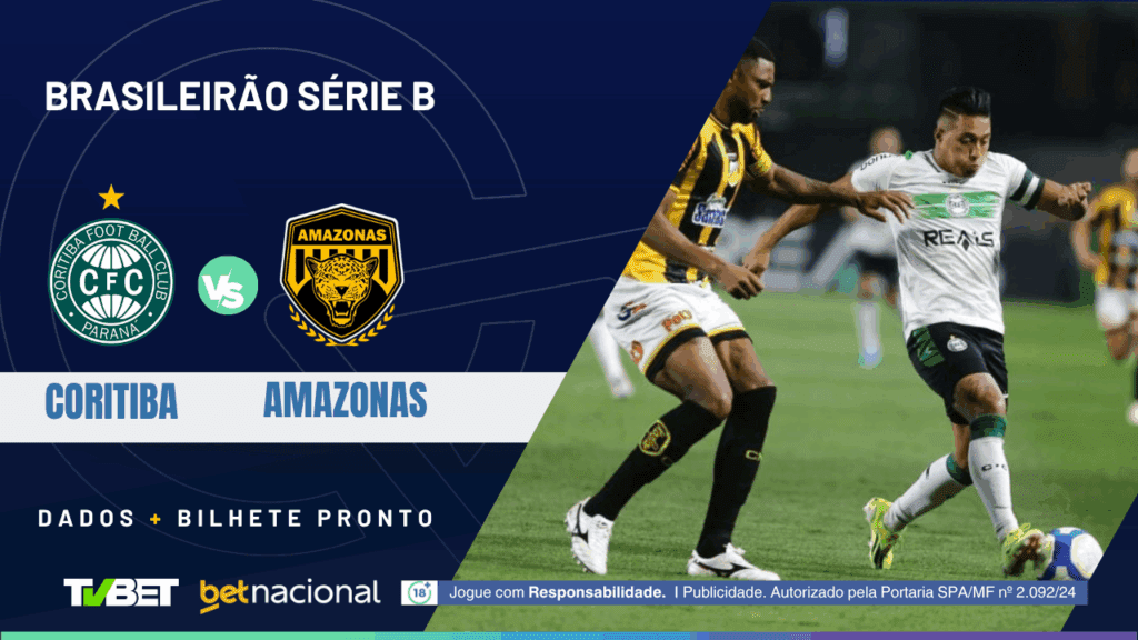Coritiba x Amazonas (Série B).