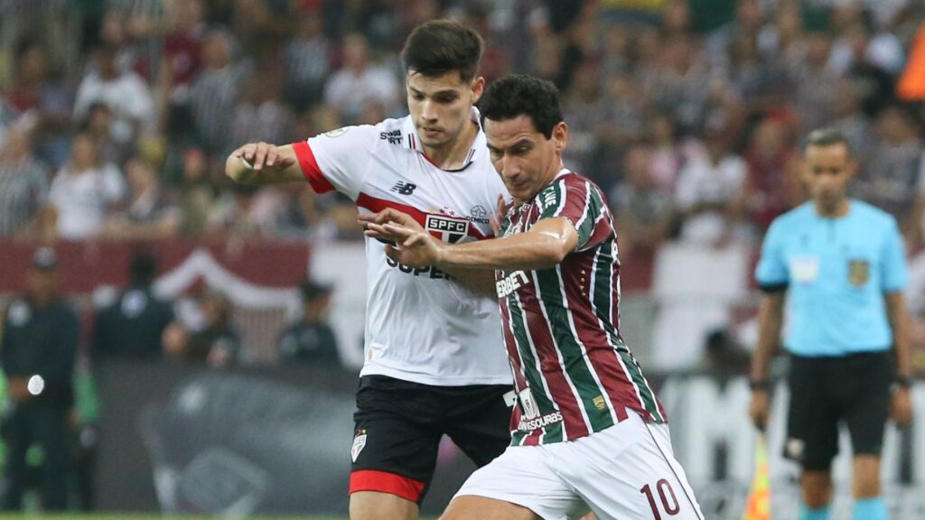 São Paulo x Fluminense - Brasileirão 2024.