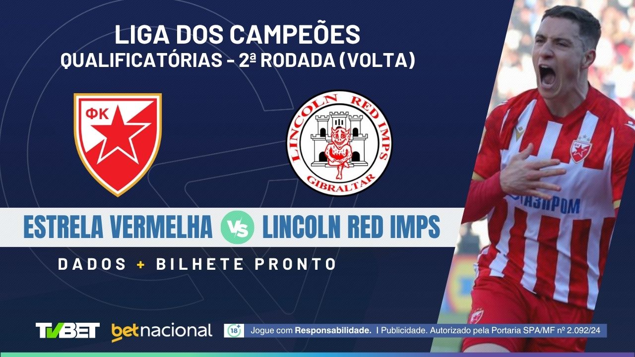 Estrela Vermelha x Lincoln Red Imps: onde assistir, tempo real, horário ...