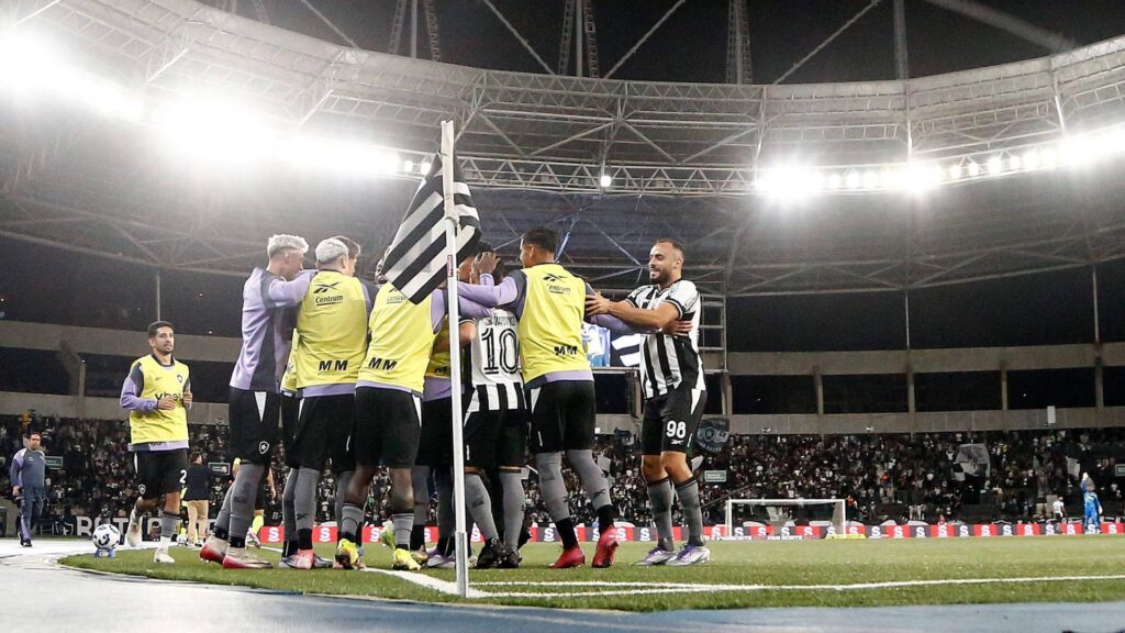 Os botafoguenses abriram boa vantagem no confronto. Foto: Vitor Silva/Botafogo.