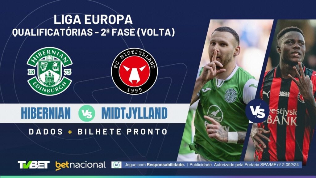 Hibernian x Midtjylland