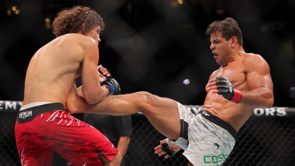 Paulo Borrachinha não quer no UFC Rio. Foto: Jonathan Bachman / GETTY IMAGES NORTH AMERICA / Getty Images via AFP
