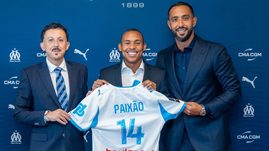 Igor Paixão, novo reforço do Olympique de Marselha (Foto: Reprodução)