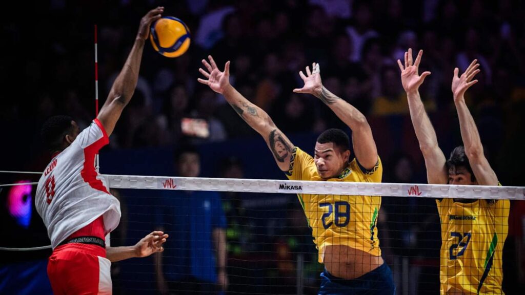 Brasil foi derrotado pela Polônia na Liga das Nações (Foto: Reprodução)