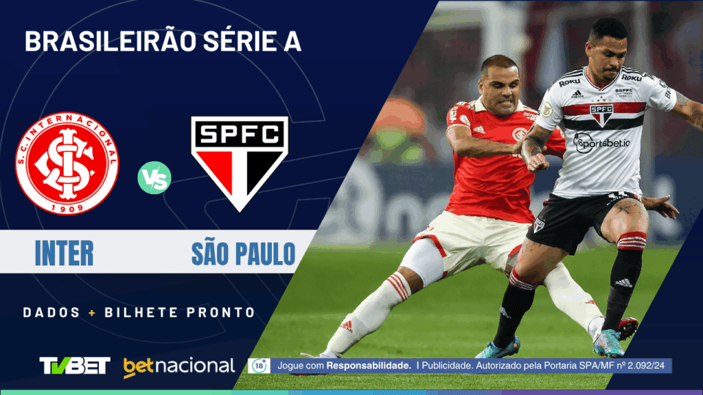 Inter x São Paulo (série A).