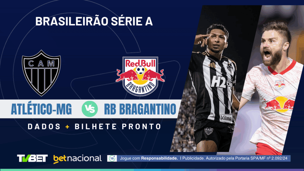 Atlético-MG x RB Bragantino - Série A 2025