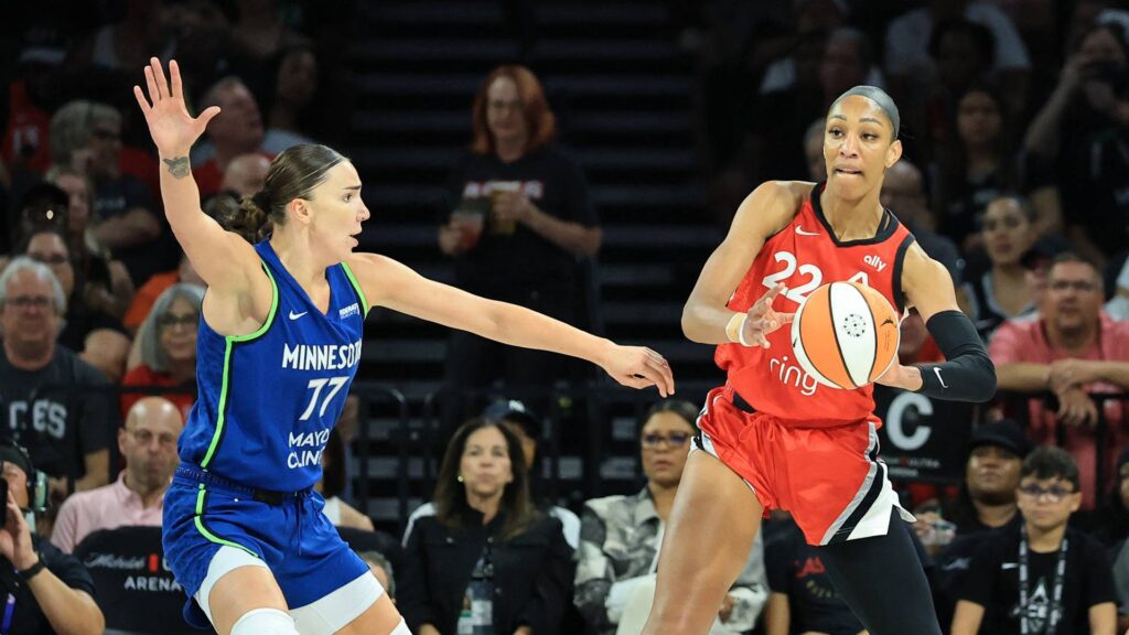 A WNBA vem sofrendo nos últimos jogos com esse tipo de atitude. Foto: Ethan Miller / GETTY IMAGES NORTH AMERICA / Getty Images via AFP