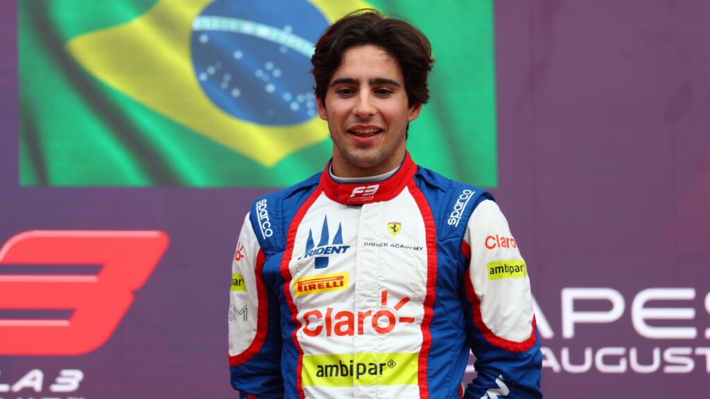 Rafael Câmara venceu a F3 na sua temporada de estreia. Foto: Reprodução/X