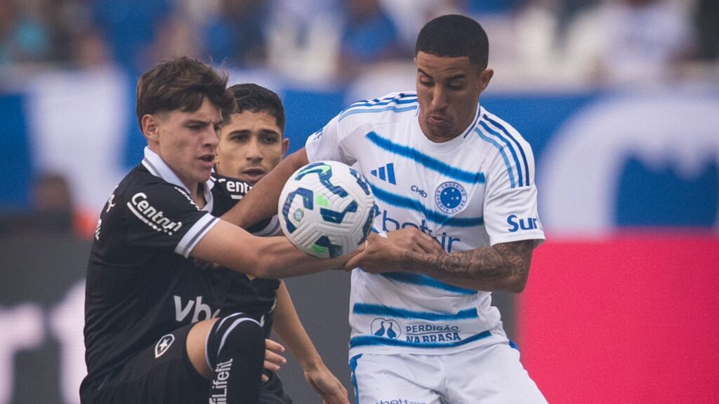 Cruzeiro venceu o Botafogo pelo Brasileirão (Foto: Rodrigo Ferreira/CEC)
