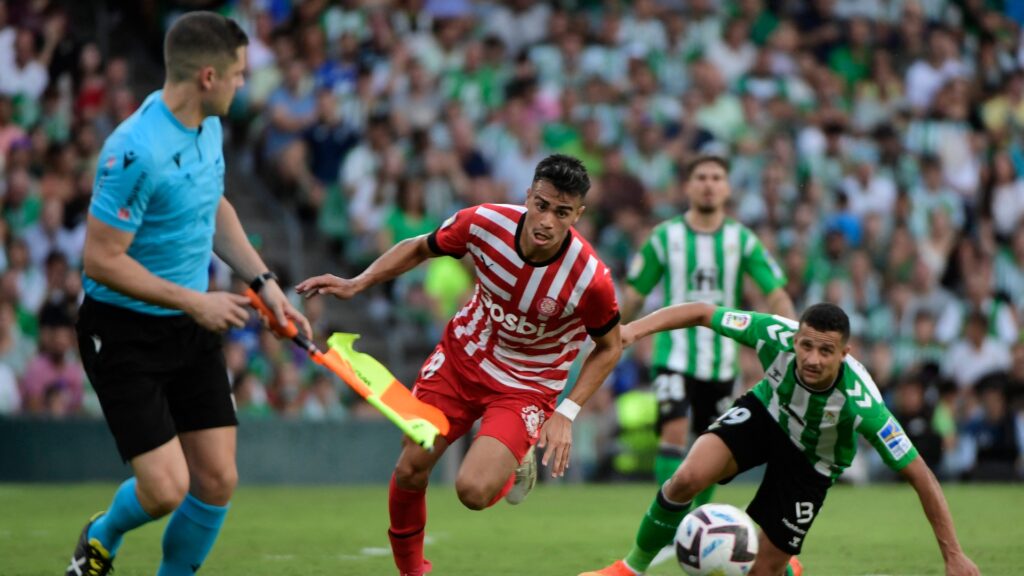 Reinier atuando pelo Girona. Foto: CRISTINA QUICLER / AFP