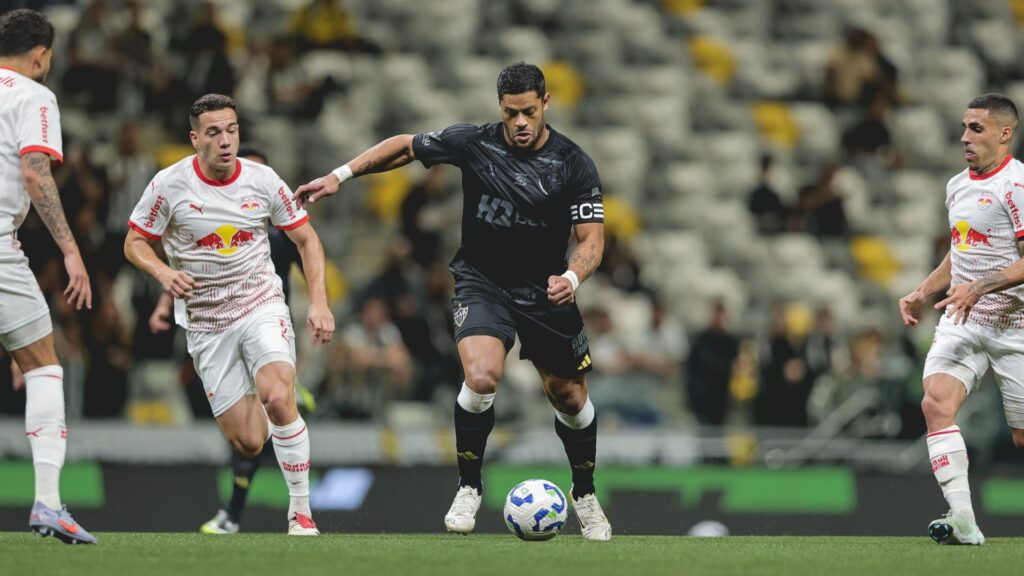 Atlético-MG venceu o Bragantino pelo Brasileirão (Foto: Pedro Souza/CAM)