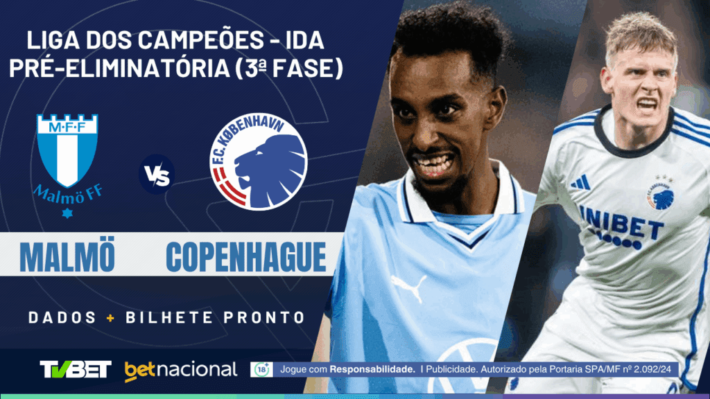 Malmö x Copenhague (Champions).