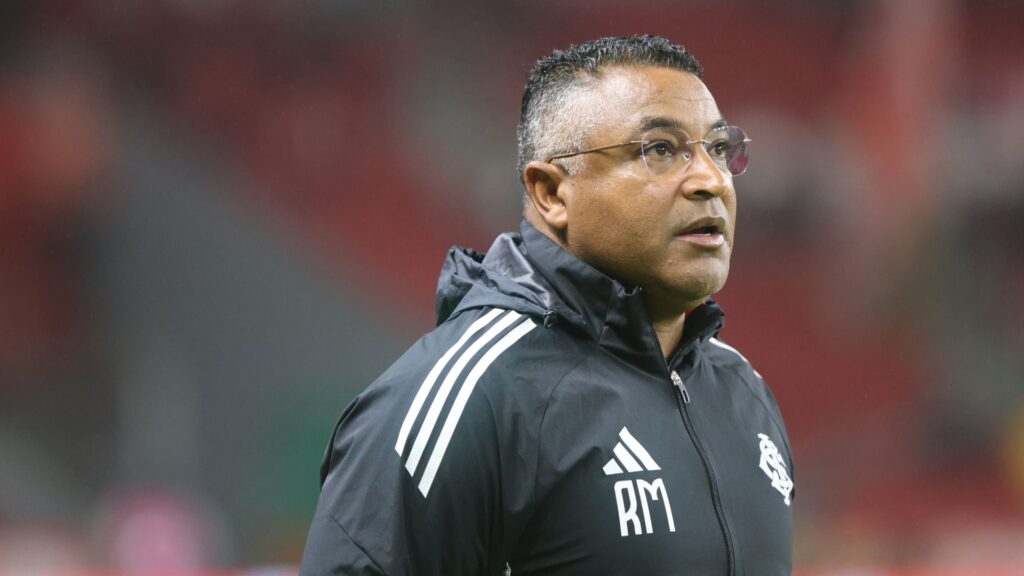 Roger Machado, técnico do Internacional